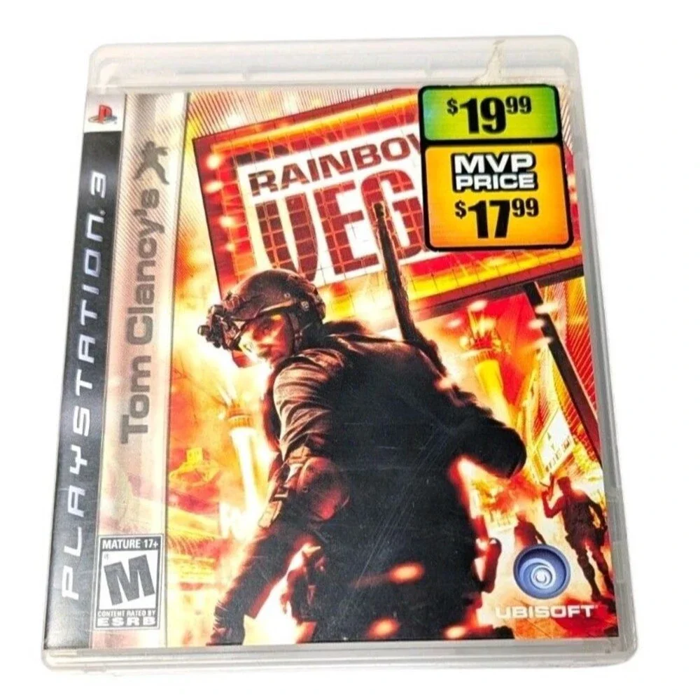 Tom Clancy's Rainbow Six Vegas PS3 PlayStation 3 Complete CIB